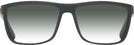 Rectangle Black Endurance w/ Gradient Progressive Reading Sunglasses View #2