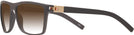 Rectangle Brown Endurance w/ Gradient Progressive Reading Sunglasses View #3