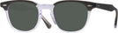 Square Crystal Black Orville Progressive Reading Sunglasses View #1