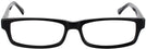 Rectangle Glossy Black Brent Progressive No-Lines View #2