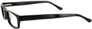 Rectangle Glossy Black Brent Single Vision Full Frame View #3