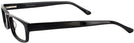 Rectangle Glossy Black Brent Progressive No-Lines View #3