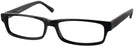 Rectangle Glossy Black Brent Computer Style Progressive View #1