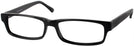 Rectangle Glossy Black Brent Progressive No-Lines View #1