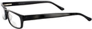 Rectangle Glossy Black Brent Bifocal View #3