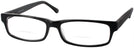 Rectangle Glossy Black Brent Bifocal View #1