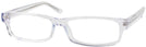 Rectangle Crystal Brent Single Vision Full Frame View #1