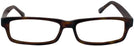 Rectangle Tortoise Brent Single Vision Full Frame View #2