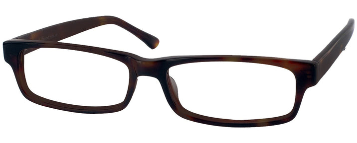 Rectangle Tortoise Brent Single Vision Full Frame View #1