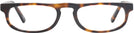 Rectangle Tortoise Monaco Single Vision Half Frame View #2