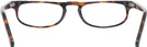 Rectangle Tortoise Monaco Single Vision Half Frame View #4