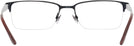 Rectangle Semi Shiny Black Ralph Lauren 5089 Progressive No-Lines View #4