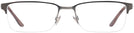 Rectangle Semi Shiny Gunmetal Ralph Lauren 5089 Progressive No-Lines View #2