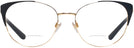 Cat Eye Shiny Gold Black Ralph Lauren 5111 Bifocal View #2
