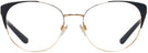 Cat Eye Shiny Gold Black Ralph Lauren 5111 Computer Style Progressive View #2