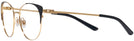 Cat Eye Shiny Gold Black Ralph Lauren 5111 Computer Style Progressive View #3