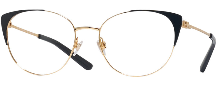 Cat Eye Shiny Gold Black Ralph Lauren 5111 Computer Style Progressive View #1