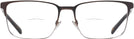 Rectangle Semi Matte Brown/gunmetal Ralph Lauren 5119 Bifocal View #2
