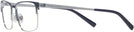Rectangle Semi Matte Blue/silver Ralph Lauren 5119 Computer Style Progressive View #3