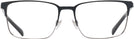 Rectangle Semi Matte Black/gunmetal Ralph Lauren 5119 Progressive No Line Bifocal View #2