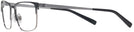 Rectangle Semi Matte Black/gunmetal Ralph Lauren 5119 Computer Style Progressive View #3