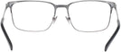 Rectangle Semi Matte Black/gunmetal Ralph Lauren 5119 Progressive No Line Bifocal View #4