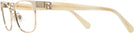 Square Pale Gold/cream Ralph Lauren 5125 Bifocal View #3