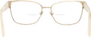 Square Pale Gold/cream Ralph Lauren 5125 Bifocal View #4