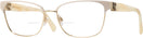Square Pale Gold/cream Ralph Lauren 5125 Bifocal View #1