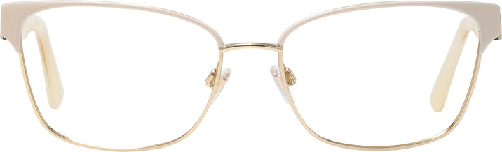 Square Pale Gold Ralph Lauren 5125 Single Vision Full Frame View #1