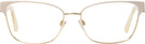 Square Pale Gold/cream Ralph Lauren 5125 Single Vision Full Frame View #2