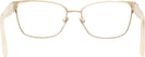 Square Pale Gold/cream Ralph Lauren 5125 Progressive No-Lines View #4
