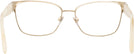 Square Pale Gold/cream Ralph Lauren 5125 Computer Style Progressive View #4