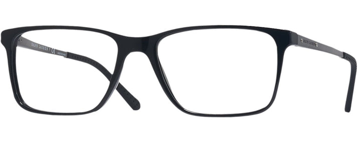 Rectangle Shiny Black Ralph Lauren 6133 Progressive No-Lines View #1
