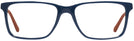 Rectangle Shiny Blue Ralph Lauren 6133 Single Vision Full Frame View #2