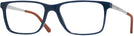 Rectangle Shiny Blue Ralph Lauren 6133 Progressive No-Lines View #1