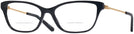 Cat Eye Shiny Black Ralph Lauren 6212 Bifocal View #1