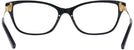 Cat Eye Shiny Black Ralph Lauren 6212 Single Vision Full Frame View #4