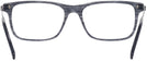 Rectangle Shiny Striped Grey Ralph Lauren 6215 Computer Style Progressive View #4
