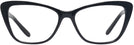 Cat Eye Shiny Black Ralph Lauren 6217B Computer Style Progressive View #2