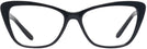 Cat Eye Shiny Black Ralph Lauren 6217B Single Vision Full Frame View #2