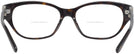 Rectangle Shiny Dark Havana Ralph Lauren 6227U Bifocal View #4