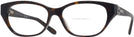 Rectangle Shiny Dark Havana Ralph Lauren 6227U Bifocal View #1