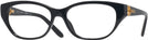 Rectangle Shiny Black Ralph Lauren 6227U Single Vision Full Frame View #1