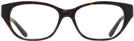 Rectangle Shiny Dark Havana Ralph Lauren 6227U Progressive No-Lines View #2