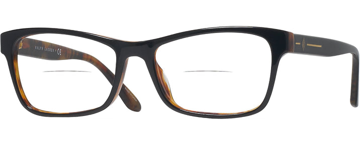 Rectangle Black On Jerry Havana Ralph Lauren 6229U Bifocal View #1