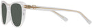 Cat Eye Crystal Ralph Lauren 6232U Progressive Reading Sunglasses View #3