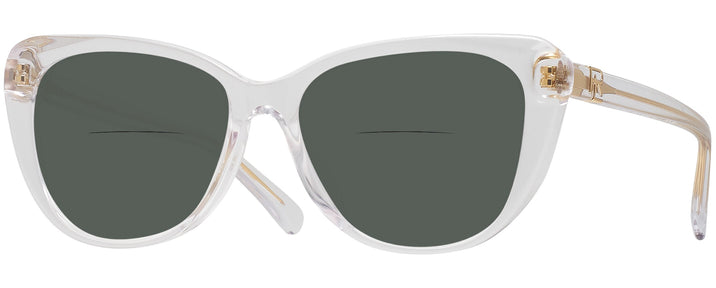 Cat Eye Crystal Ralph Lauren 6232U Bifocal Reading Sunglasses View #1