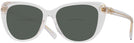 Cat Eye Crystal Ralph Lauren 6232U Bifocal Reading Sunglasses View #1
