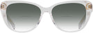 Cat Eye Crystal Ralph Lauren 6232U w/ Gradient Bifocal Reading Sunglasses View #2